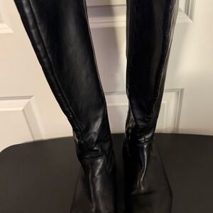 Black Comfortview Charleston Knee-High Boots
